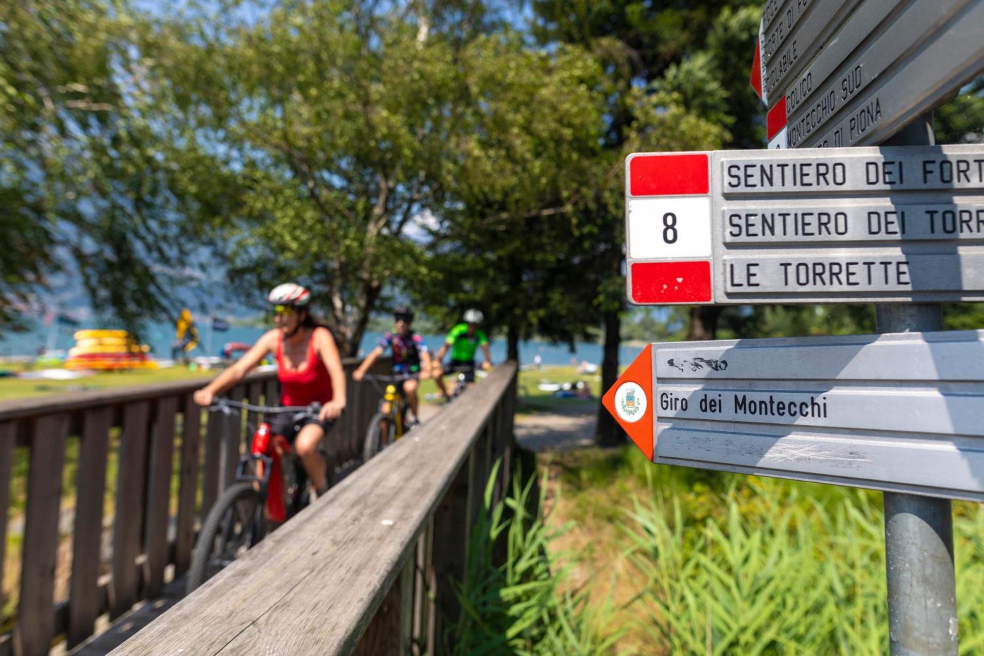 I Laghee Casette Breva E Tivano -Garden-Parking-Lake View - Bike Friendly Holiday House Colico Exteriér fotografie